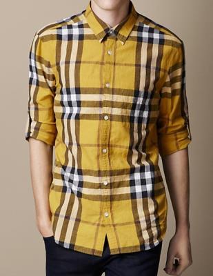 Cheap Burberry Men Shirts wholesale No. 949